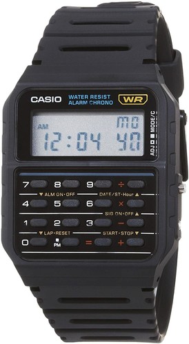 Casio mens watch calculator - watch,