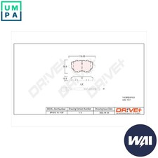 BRAKE PAD SET DISC BRAKE