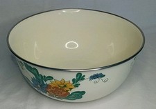 Vintage Enamel Kitchen Bowl