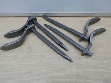 2 X PAIRS OF NORMEX BRICKLAYING 6" 150MM DUTCH PINS PEGS CONCRETE HOOKS 10156