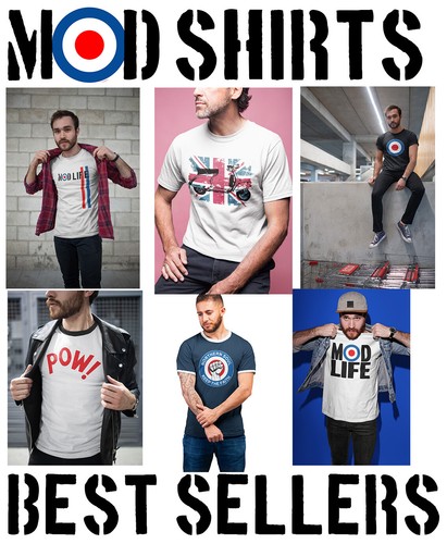 Mens mod shirts retro - retro, target