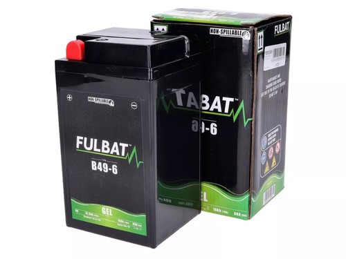 Fulbat gel battery b49 6v - gel, b49-6-