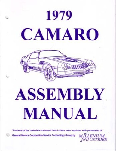 1979 chevrolet camaro factory - chevrolet,