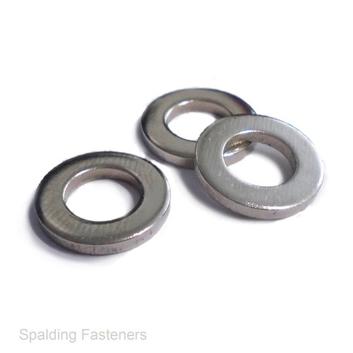 Nickel plated brass flat - nickel,