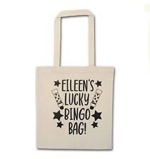 lucky bingo bag, tote bag game