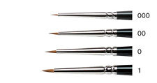 Winsor & Newton SERIES 7 MINIATURE Kolinsky Sable Artists Brushes - Set of 4 