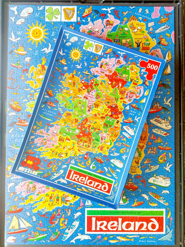 Picture map puzzle of - jr,