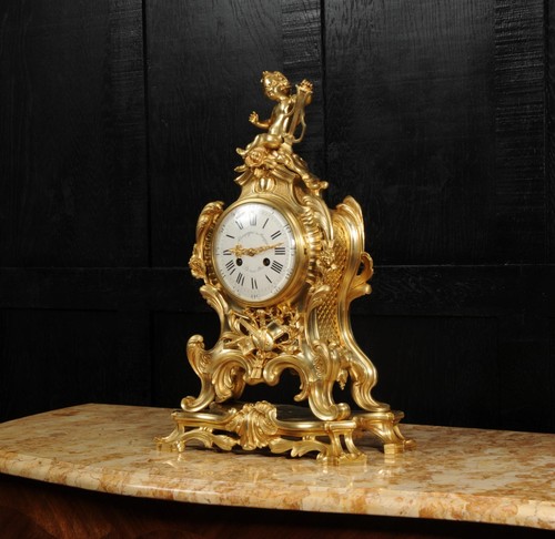Large rococo ormolu - ormolu, antique