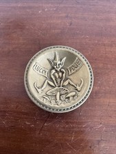 Lovely Little Vintage Lucky Pixie Brass Pin Dish