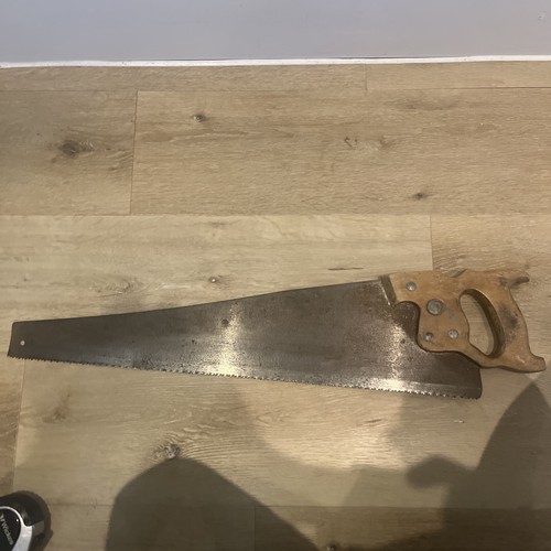 Disston hand saw inch blade - saw,