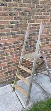 Vintage Wooden  Folding  Step