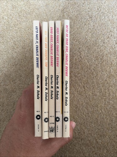 Set charlie brown books - of,
