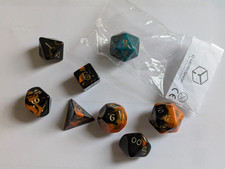 Full RPG Dice Set + Promo Q