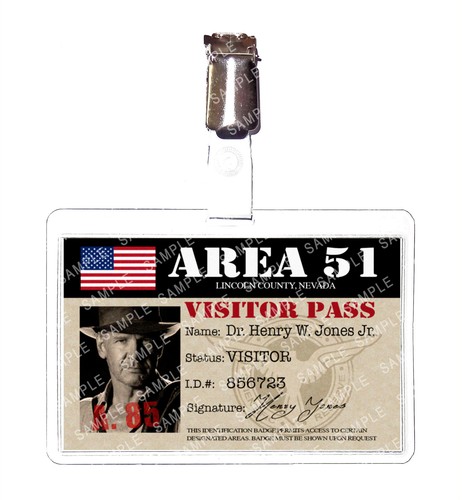 Indiana jones area badge - jones,