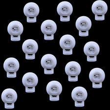 Cord Lock Toggle Stopper Clip Clamp Plastic Drawstring Buckle Shoelace Clothing