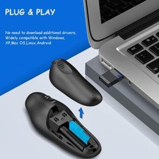 Wireless Powerpoint Presenter Clicker Pointer for UK 24GH Hot N0
