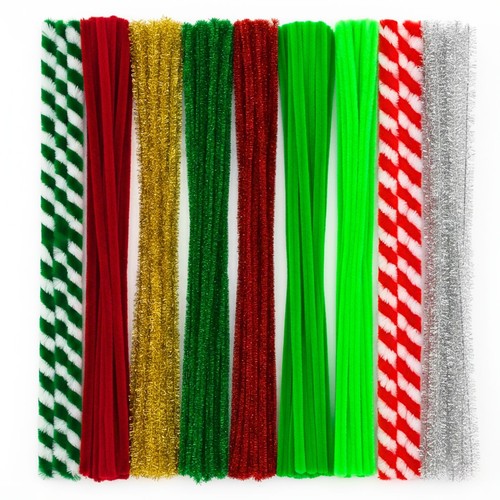 500 festive pipe cleaners - 25-500,
