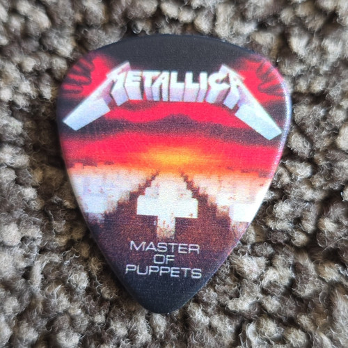 Metallica guitar pick plectrum - guitar, pick/plectrum