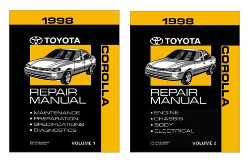 1998 toyota corolla factory - toyota,