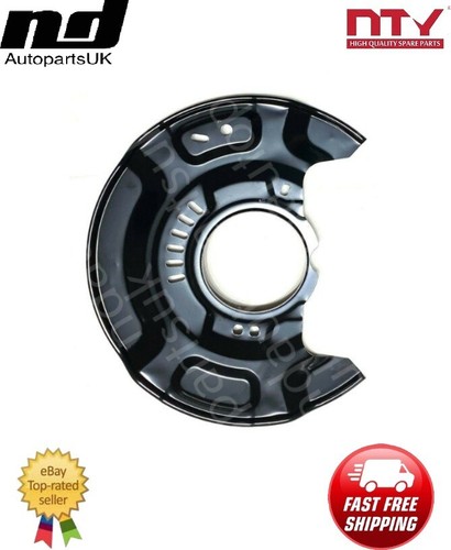 Front left brake disc dust - front,