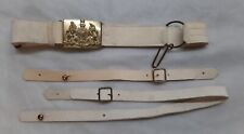 Guards Cavalry Belt Buff Leather HCav & Sword Fittings British Army Pattern 36"