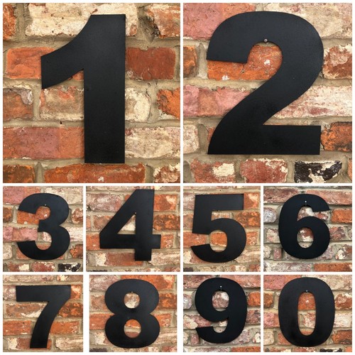 Large metal distressed - distressed, black