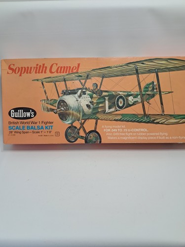 Guillows sopwith camel - guillows, balsa