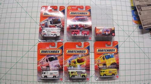 Matchbox fire trucks engines - fire, &