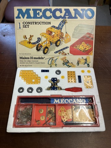Vintage meccano set 1978 - set,