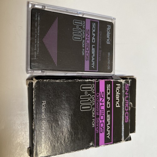 Roland sound library card - roland,
