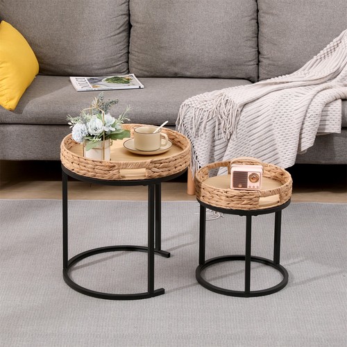 2pcs nesting tables - 2pcs, side