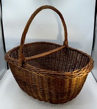 Large vintage woven oval - woven,