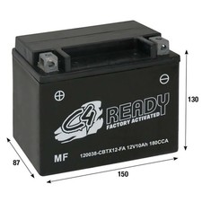 C4 Gel Precharged Battery