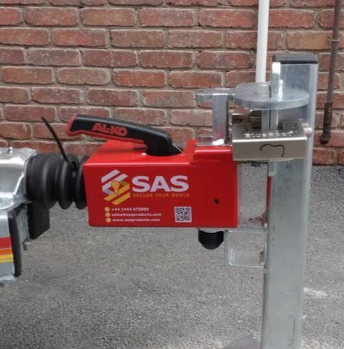 Trailer security post floor - post,,