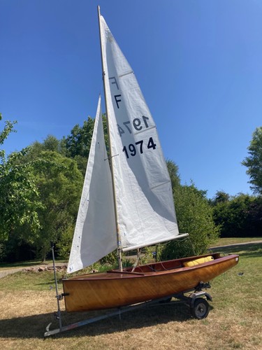 Firefly sailing dinghy - sailing, sail