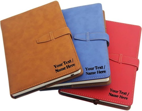Personalised notebook pu - notebook,