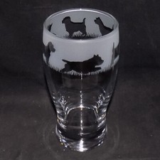 Hand etched 'CAIRN TERRIER'
