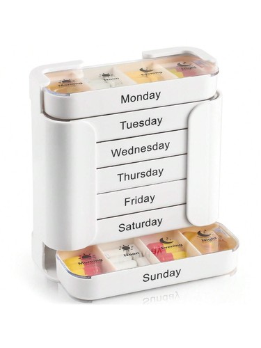 Weekly daily pill box - daily,