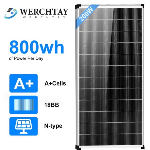 200w solar panel 12volt - 200w,