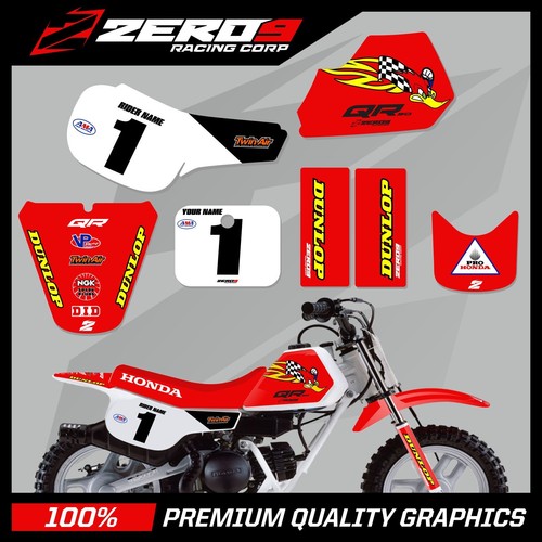 Honda motocross graphics - honda,