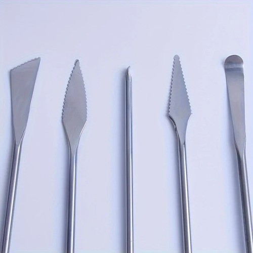 5pcs stainless steel - 5pcs, pottery