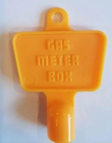 Triangular meter box key - box,