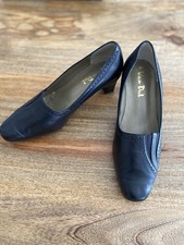 Van-Dal Winona Women’s Leather Court Shoes Heels Black New Boxed Size UK 4