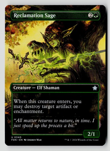 Reclamation sage - reclamation, (borderless)