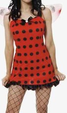 Henbrandt Womens Sexy Lady Bug Costume One Size / UK 8-14 Marked