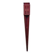75mm x 75mm (3" x 3") Metal Garden Fence Post Holder / Spike