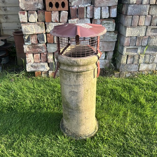 Chimney pot rain cap - pot, bird