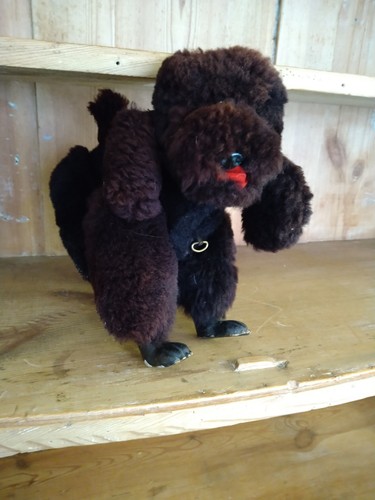 Vintage 1950 musical toy dog - musical,