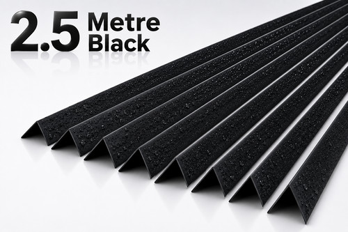 Pvc corner angle trim 5m - pvc,