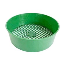 Garden Sieve Mesh Screen Green Soil Sifter for Particle Small Gravel Topsoil